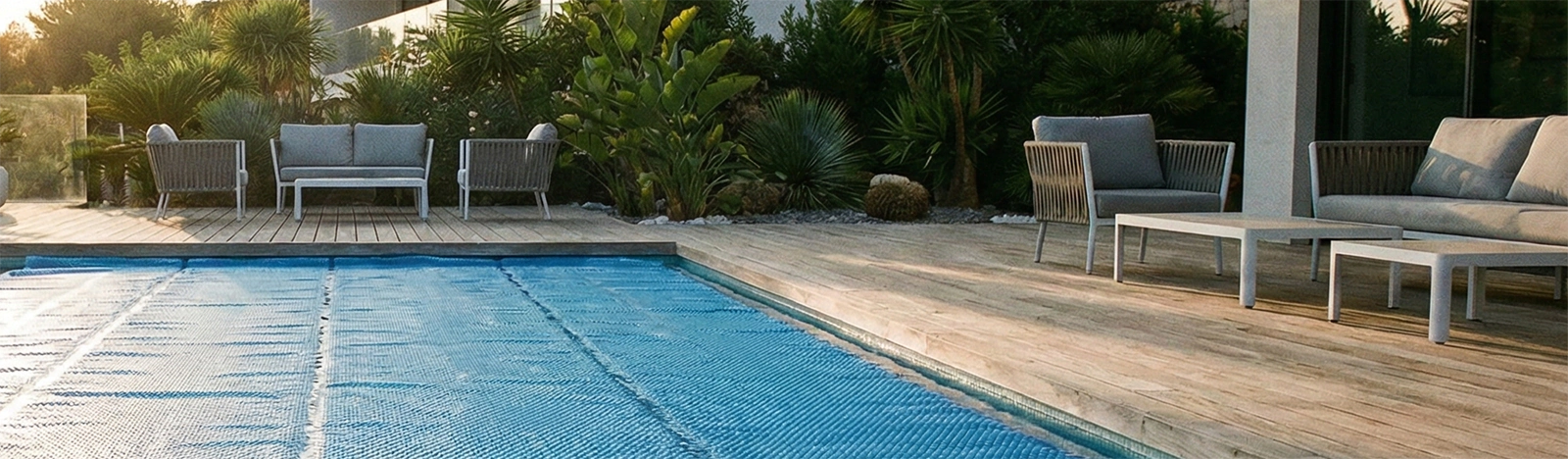 Pontaqua medence szolártakaró